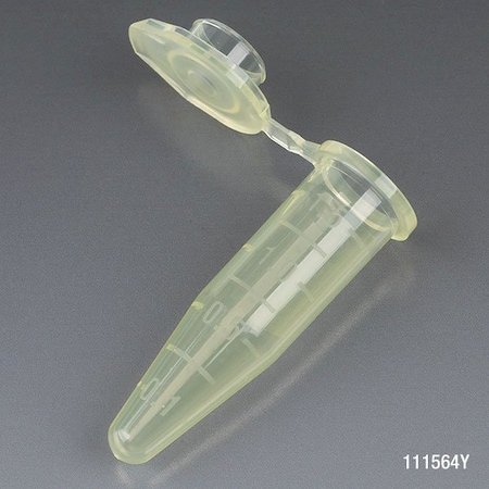 Globe Scientific Microcentrifuge tube, 1.5mL PP, 500PK 111564AST
